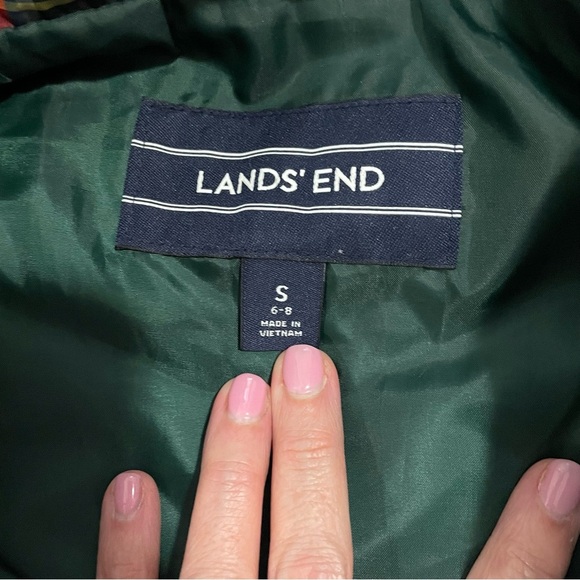 Lands End Ladies Puffer Vest Size Small - Picture 3 of 9